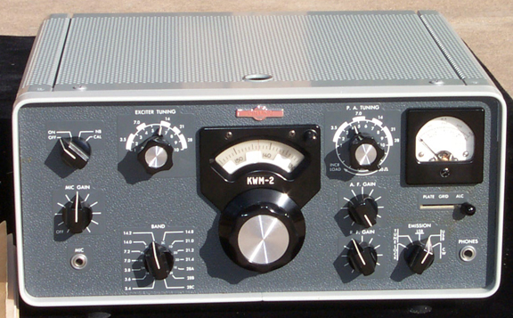 Front of KWM-2 Transceiver