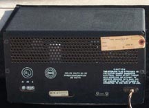 Back of the S-38B Receiver